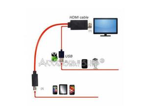 Cable Mhl A Hdmi Samsung Galaxy S3, S4, S5, Note 2, Note 3.