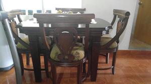 Comedor en madera buena