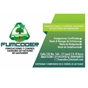 FUMIGACIONES Fumcoder Extintores - Bucaramanga