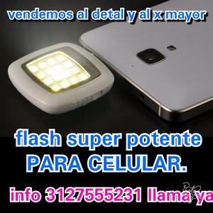 Flash Led Pra Celular Al Detal Y Mayor