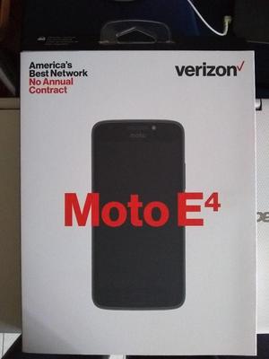 Motorola E4 Nuevo Con HUELLA