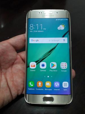 Samsung Galaxy S6 Edge Dorado Como Nuevo