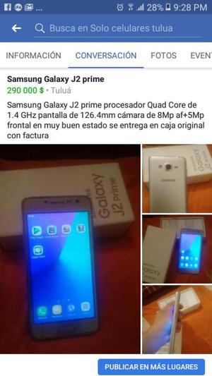 Vendo Celular Samsung Galaxy J2 Prime