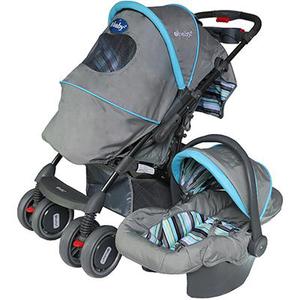 Coche Travel System Ebaby Gris