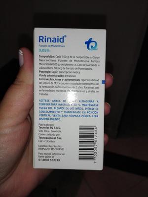 Se Vende Ihnalador Rinaid