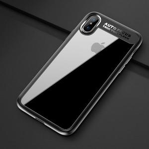 Funda Iphone X Rock Transparente Ultradelgada Ajustable