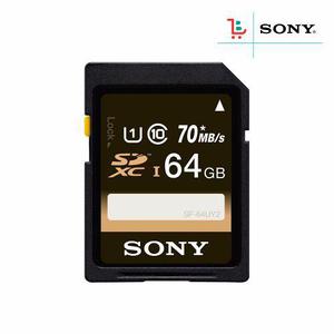 Memoria Sdhc Sony 64gb Clase 10 Velocidad 70 Mbs Original