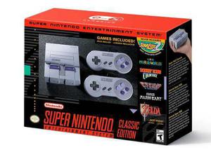 Super Nes Classic Edition Nintendo Nueva Sellada