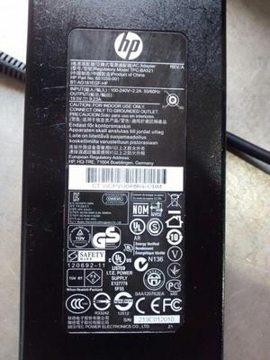 Cargador hp de 19 v a 9,23 A para pc y portátil