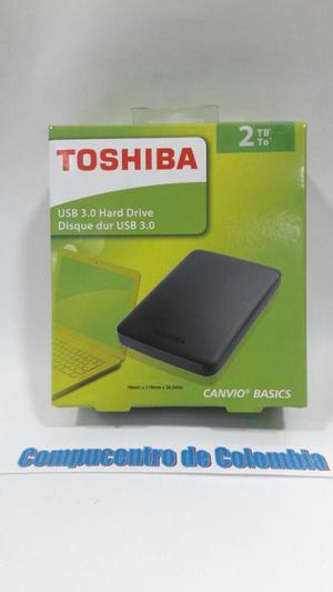 Disco duro externo Toshiba de 2 tb sellados nuevos