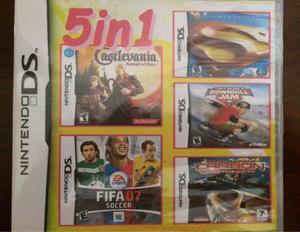 Juegos Nintendo Ds Lite 5 En 1 Y 4 En 1