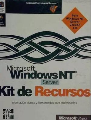 Microsoft Windows Nt 4 Server. Kit De Recursos Libro Windows