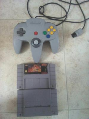 Control de Nintendo 64 Y Juegos