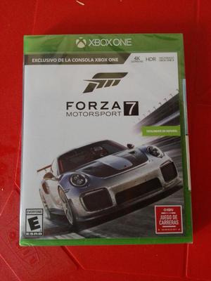 Forza 7 para Xbox One. Nuevo Y Sellado