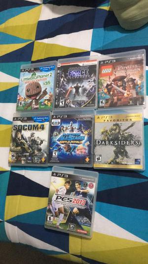 Vendo Juegos de Ps3 Seminuevos