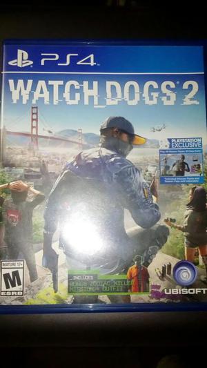 Wacht Dogs 2 Ps4. Solo Cambio