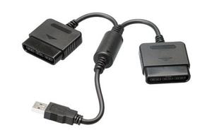 Convertidor 2 Controles Play Station A Usb Adaptador