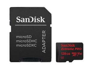 Micro Sdxc 128gb Sandisk Extreme Pro Uhs-i / U3 Hasta 95mb/s
