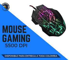 Mouse Gamer  DPI Configurable Leds Constantes RGB