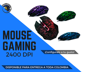 Mouse Gaming  Dpi 6 Botones