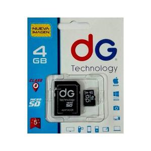 Tarjeta Memoria Micro Sd Dg 4gb + Adaptador Sd