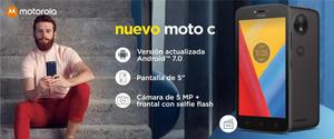 Como nuevo,Moto C,nueva versión,android 7.0,batería de