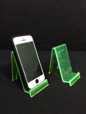 Exhibidor plástico para celular, Base para celular,