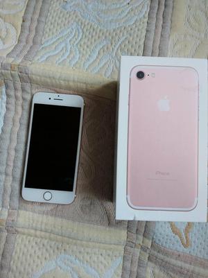 Iphone 7 oro rosa de 32gb en perfectas condiciones