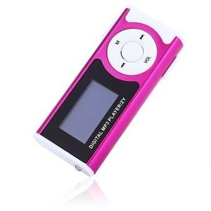 Reproductor Mp3 Pantalla Lcd Linterna Y Clip