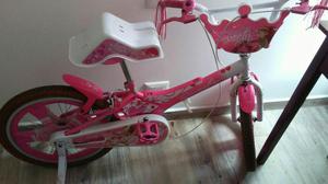 Bicicleta Rosada Niña Decorada