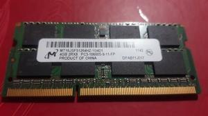 Memoria Ram Micron 4gb Pcs Portatil