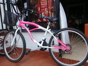 Se Vende Bicicleta Playera Original Rosa