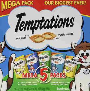 Temptations Whiskas Mega Pack Gato Trata, Variedad