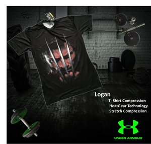 Camiseta Gimnasio super heroes Logan Under Armor Alter Ego