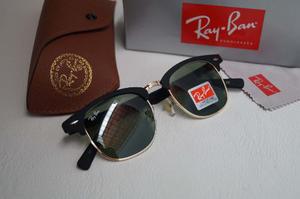 Gafas Ray Ban Clubmast + Accesorios Y Envío Gratis