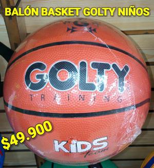 Balón Basket Golty Kids