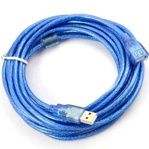 Cable Usb 2.0 Extensión 30 Centímetros Desoxigenado Azul