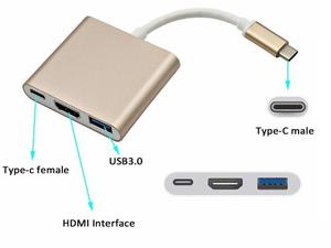 Convertidor Portatil Mac Usb C 3.1 Hdmi 4k Macbook Portatil