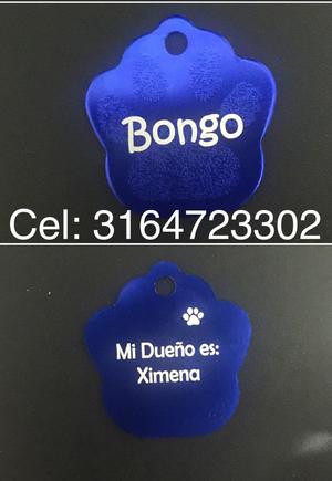 Placas para Mascotas