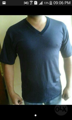 Camiseta Azul Hombre Talla M.