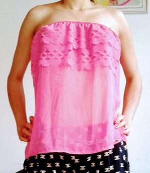 blusa fucsia de Carmel