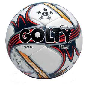 Balon Golty Dualtech Cosido N4 Profesional Futbol Promocion