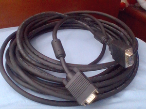 Cable Vga Monitor Macho A Hembra 12 mts
