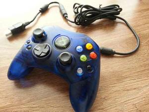 Control Xbox Clasico. Original Microsoft. Color Azul