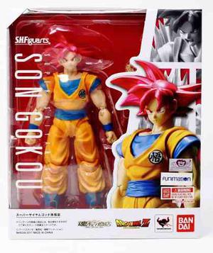 Goku God Dragon Ball S.h. Figuarts Bandai Original