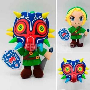 Peluche Link Zelda Con Mascara, Importado