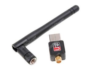 Adaptador Wifi Usb Red 300mbps Antena Omnidireccional