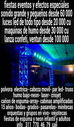 Alquiler de Equipos de Sonido Luces Dj