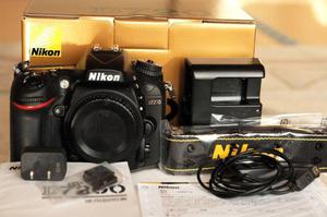 Camara Nikon D Solo Cuerpo Cargador Caja Cables Correa