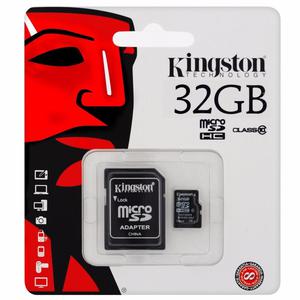 Memoria Microsd Kingston 32gb Clase 10 Original